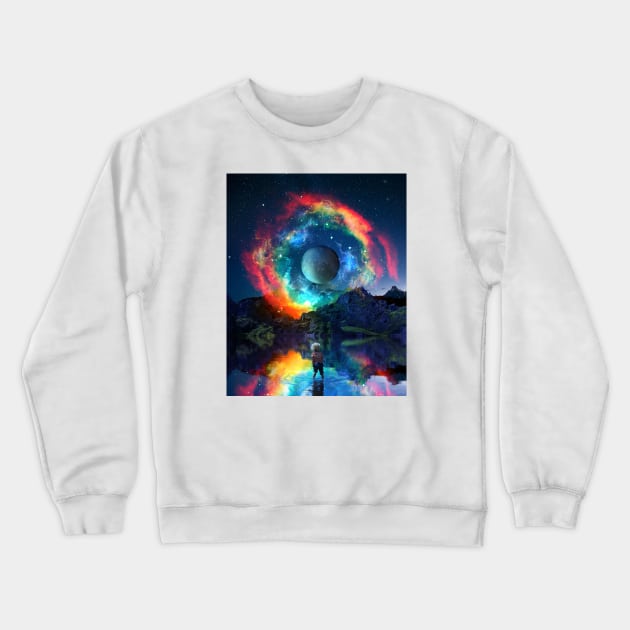 Rainbowen Crewneck Sweatshirt by LumiFantasy